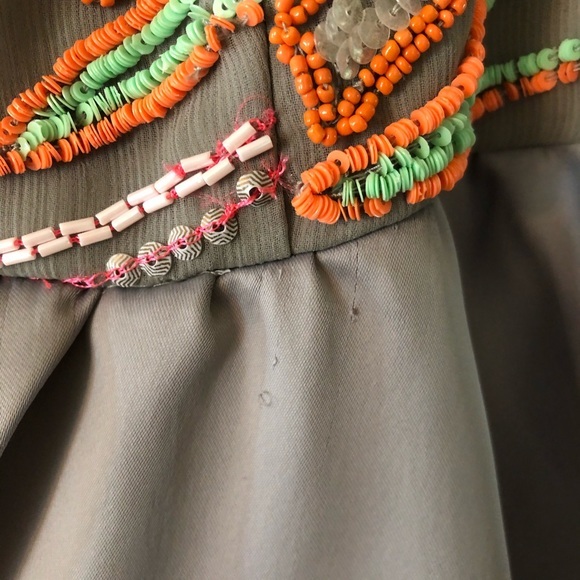 Bebe peplum beaded top - Picture 6 of 6